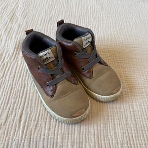 Carter's Tan and Brown Kids Sneakers